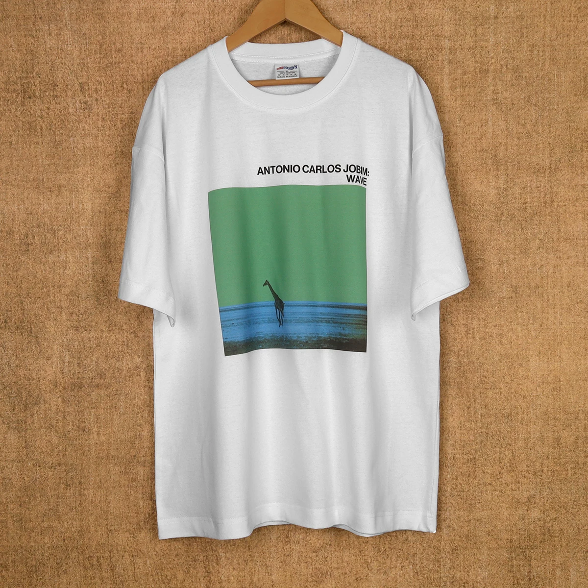 Antonio Carlos Jobim T-Shirt Wave Bossa Nova Latin Jazz Stan Getz Music Men's Short Sleeves Summer Cotton Printed Cotton Shirt