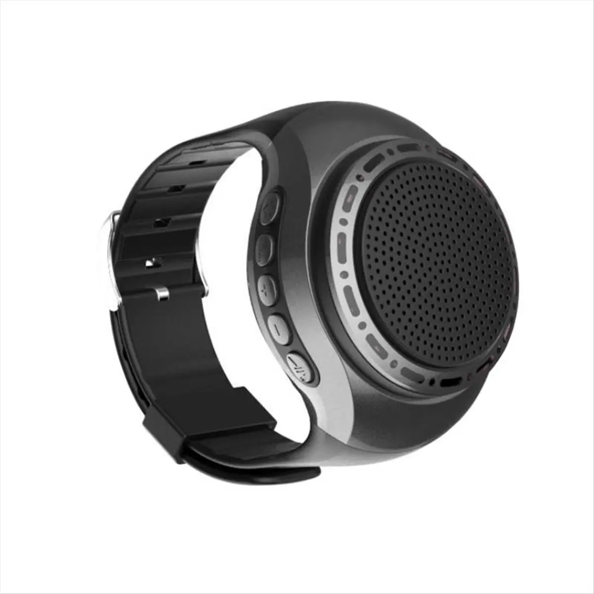 SWXF USB Rechargeable Bicycle Audio Portable Wrist Watch Speaker Cool Lighting Bluetooth-Compatible Sports Music FM Radio C