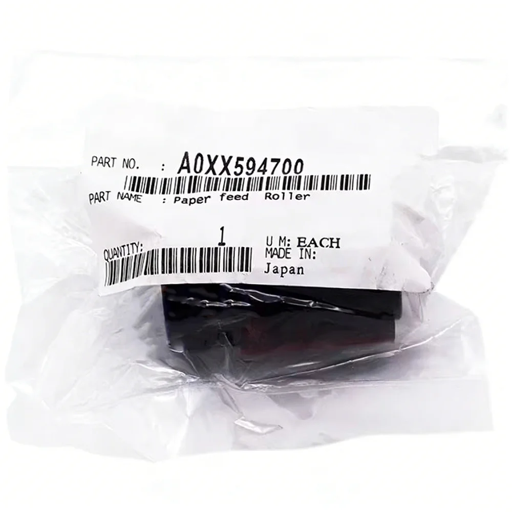 Original A0XX594700 Paper Feed Roller for Konica Minolta Bizhub 164 184 165 185 6180 6180e 7818 7818e Bypass Paper Feed Roller