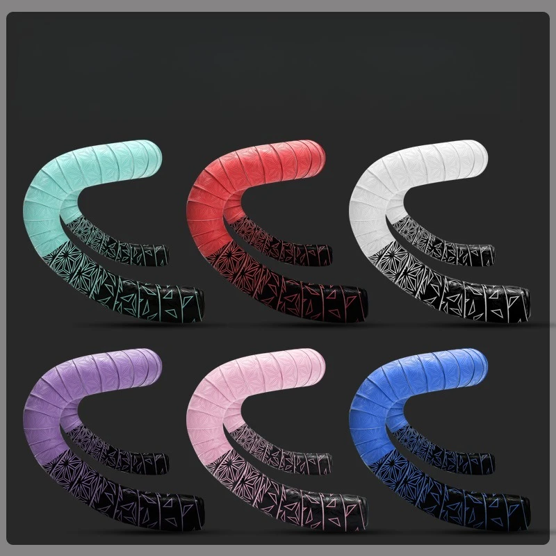 

Bring Two-color Gradual Change Road Bicycle Entanglement Belt Comfortable Non-slip Silicone