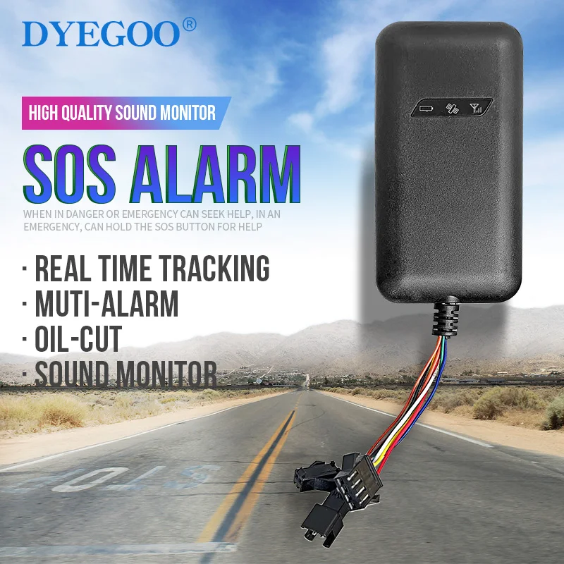DYEGOO 4G GT06 GT02N Vehicle Car Motocycle GPS Tracker High Speed Platform Muti-Alarm Voice Monitor SOS Alarm