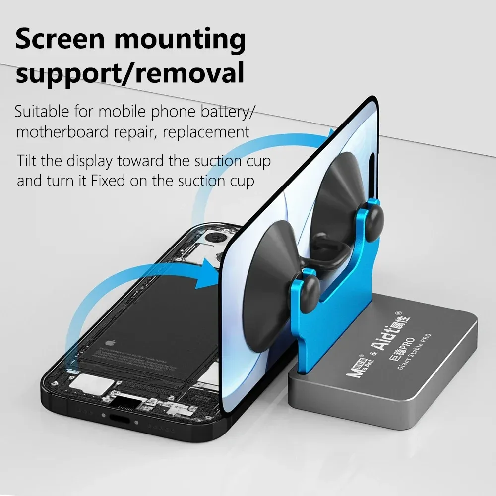 MaAnt Giant Stability Support Screen Mobile Phone Repair Tools Battery Motherboard Removal Holder Side-mounted Clamp Fixture