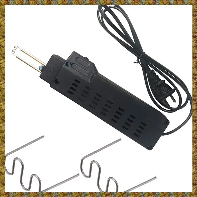 Varillas de soldadura de F-F, máquina de reparación de grapas calientes, soldadura de plástico, grapadora caliente, reparación de parachoques de coche, grapas onduladas precortadas de 0,8 Mm