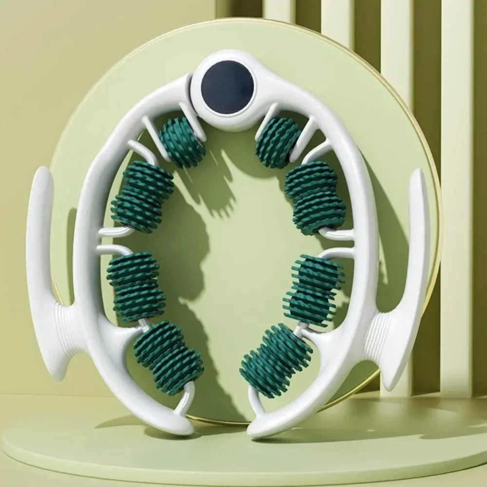 

Роликовый массажер для ног круглой формы, многофункциональный портативный массажер от целлюлита, кольцо, зажим для ног, косметические инструменты, ручной массажер для мышц