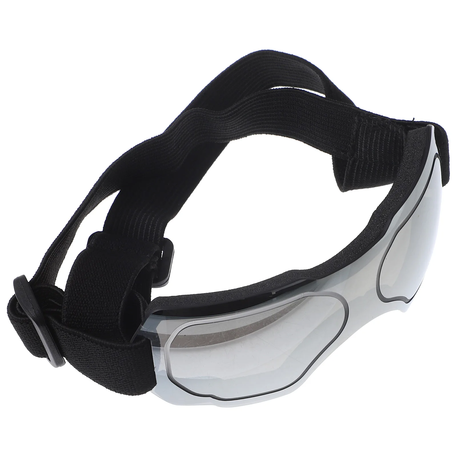 

Glasses Silver M Size Windproof Dog Goggles Durable PC Puppy Sunglasses Summer Photo Prop Pet Accessories Dog Party