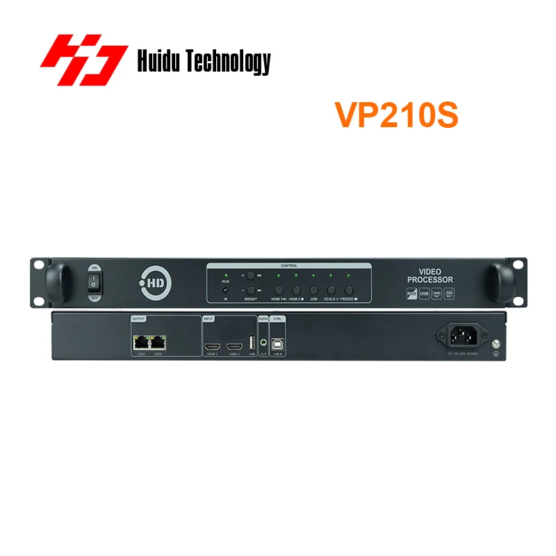 Huidu VP210H VP210C/S HD VP210 Series LED Video Processor Integrated LED Sending card Work With Huidu Receving Card