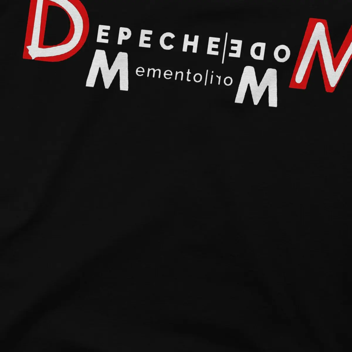 Memento Mori Men\'s T Shirts Depeche Cool Mode Unique Tees Short Sleeve Round Collar T-Shirt Pure Cotton Graphic Printed Clothing