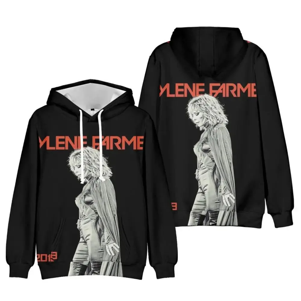 New Singer Mylene Farmer 3D Print Hoodies Men Women Fashion Hoodie Oversized Pullovers Hooded Sweatshirts Harajuku Kids Clothing