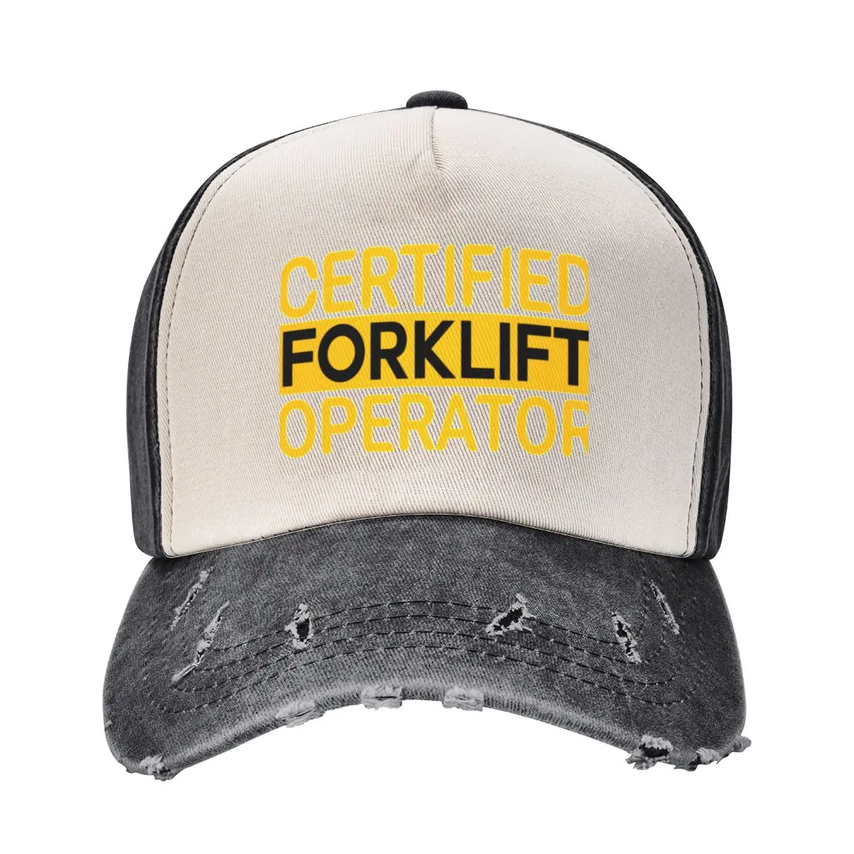 

Certified forklift operator Baseball Cap Anime fishing hat men's big size hat sun caps Women's Hats Men's