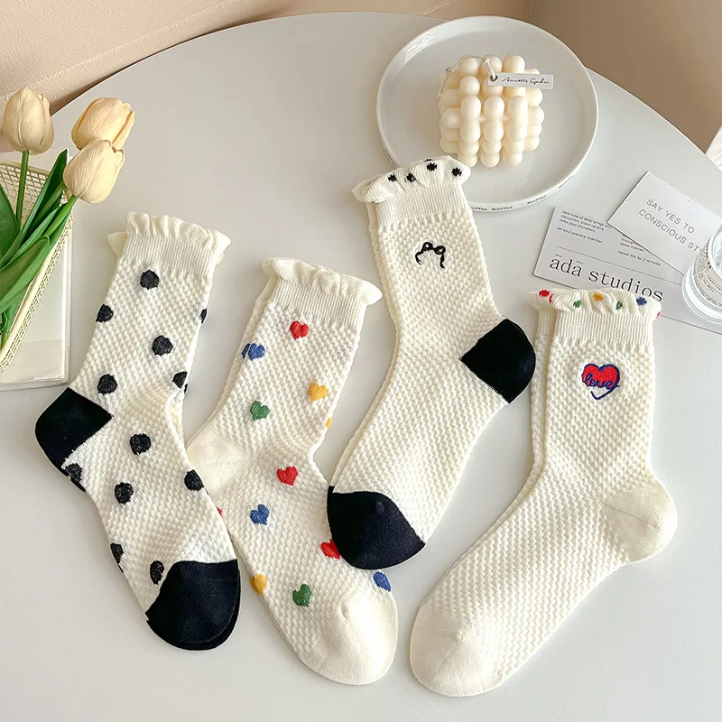 White Socks Women P… - image