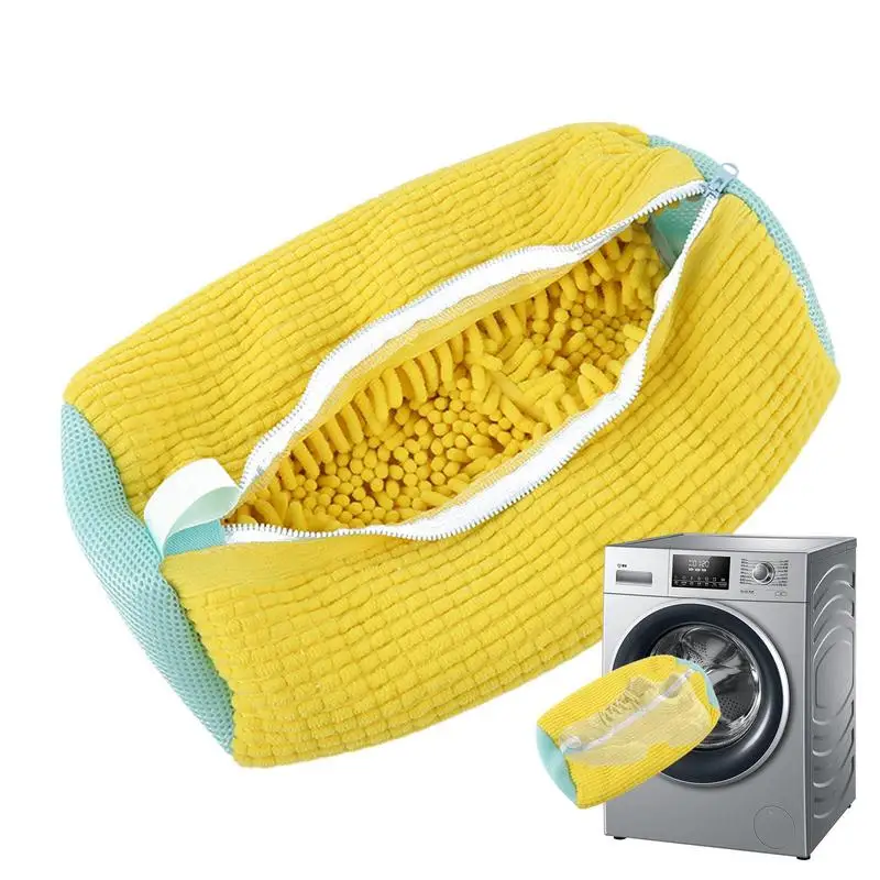 

Laundry Shoes Net Sneaker Cleaning Bag Hygienic Shoes Protector Wash Bag Padded Net Easily Remove Dirt Washing Bags