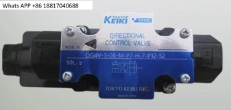 

Instrument TOKIMEC solenoid valve DG4V-3-7B-M-P712/U712-H/T/V/G 7 6 54