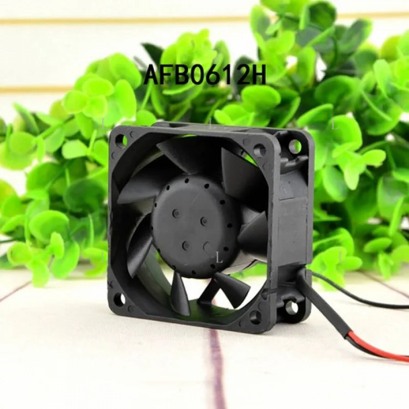 L Hitzebeständiger Lüfter für Delta 12VDC 0,15A AFB0612H 60*60*25MM Low-Energy-Kühler