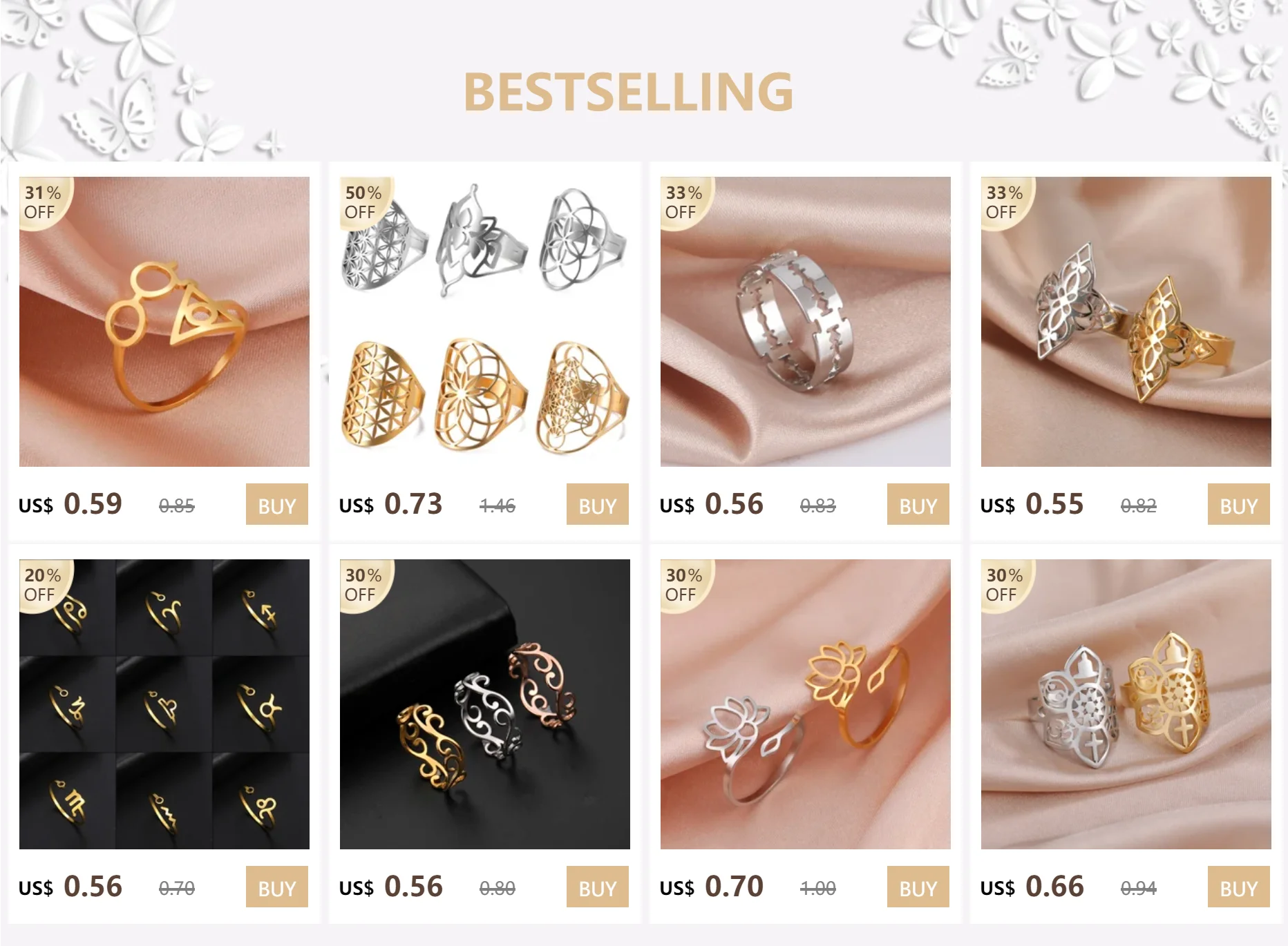 Kkjoy Fashion Vintage Triskele Triskelion Ring für Damen und Herren, Edelstahl Kreuz Amulett Ringe Schmuck Geburtstagsgeschenk Großhandel – Detail 3