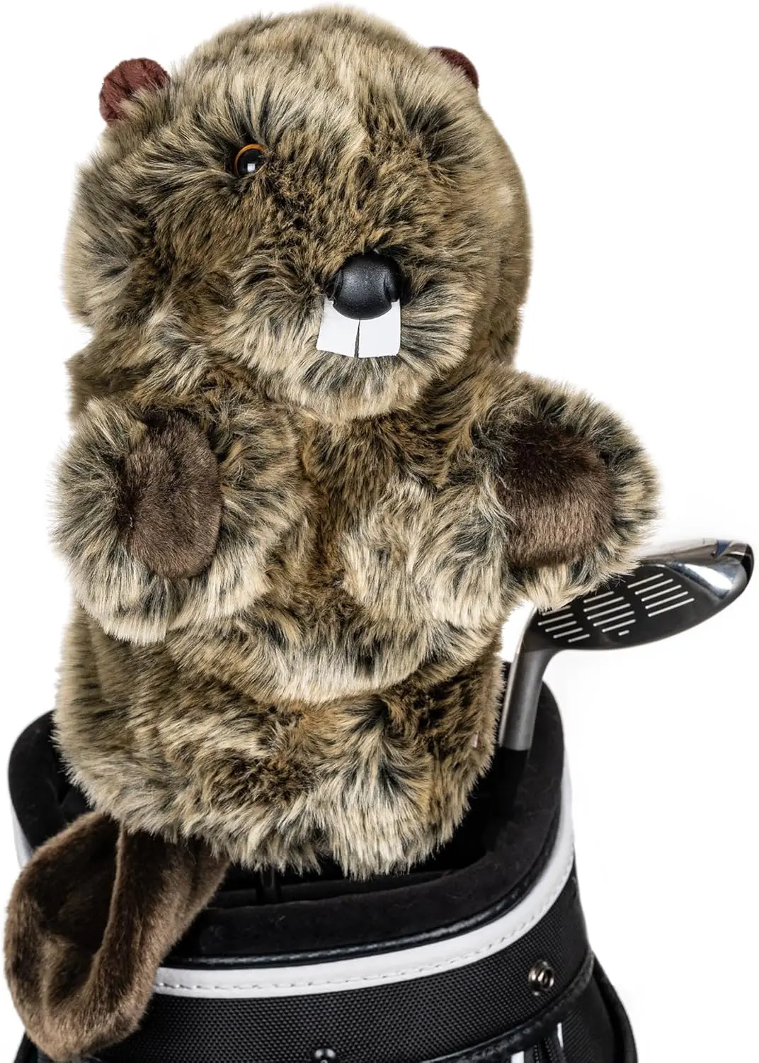 Premium Beaver Driver Headcover for Golf Clubs - Funny Animal Design, Durable Protection for Men and Women