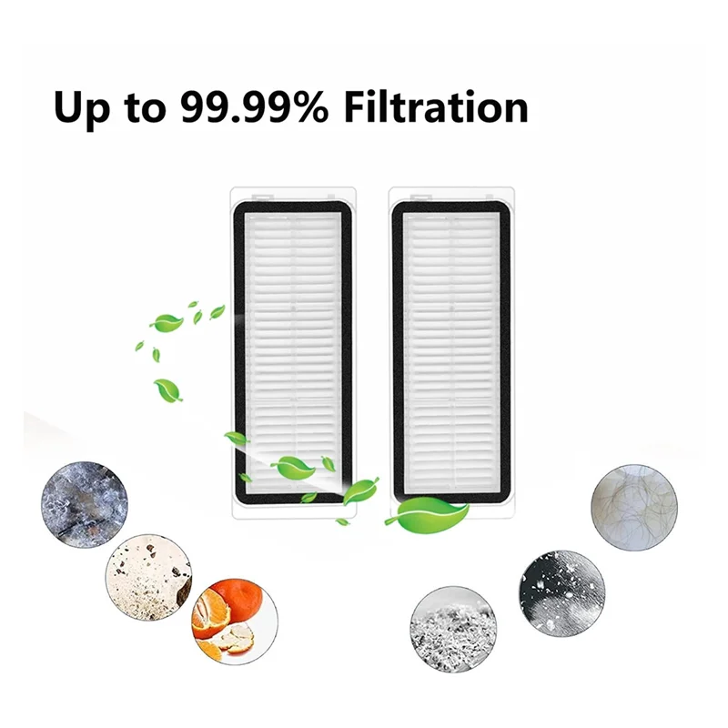 

FYBL-подходит для робота-пылесоса Xiaomi X20 +/X20 Plus, запасные части, основная боковая щетка, мешок для пыли, швабра, фильтр Hepa