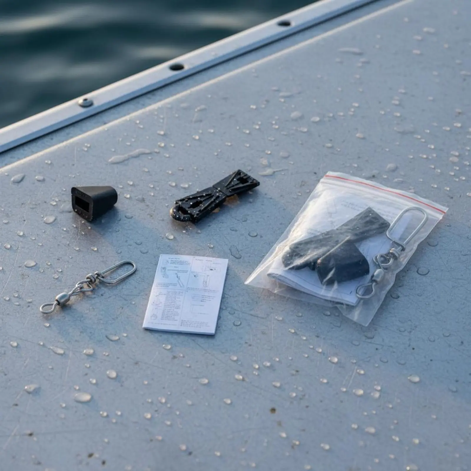 Picture 3: Trolling Weight Connector 304 Stainless Steel Downrigger Release Fastener Downrigger Snap Release Easy Installation