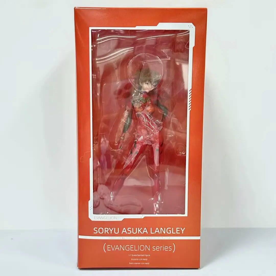 Boxed 22Cm Nieuwe Anime Neon Genese Evangelion Eva Asuka Langley Soryu Kawaii Figuur Pvc Model Speelgoed Pop Ornamenten Geschenken