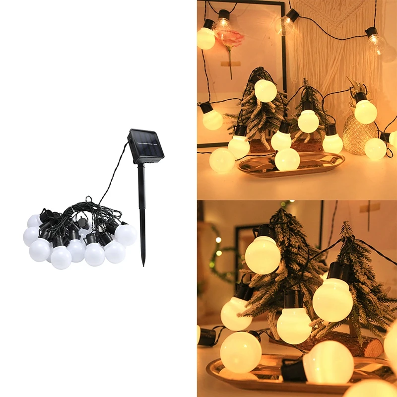 

LED Solar Lamp Power LED String Fairy Lights Garlands Garden Christmas Decor For Outdoor