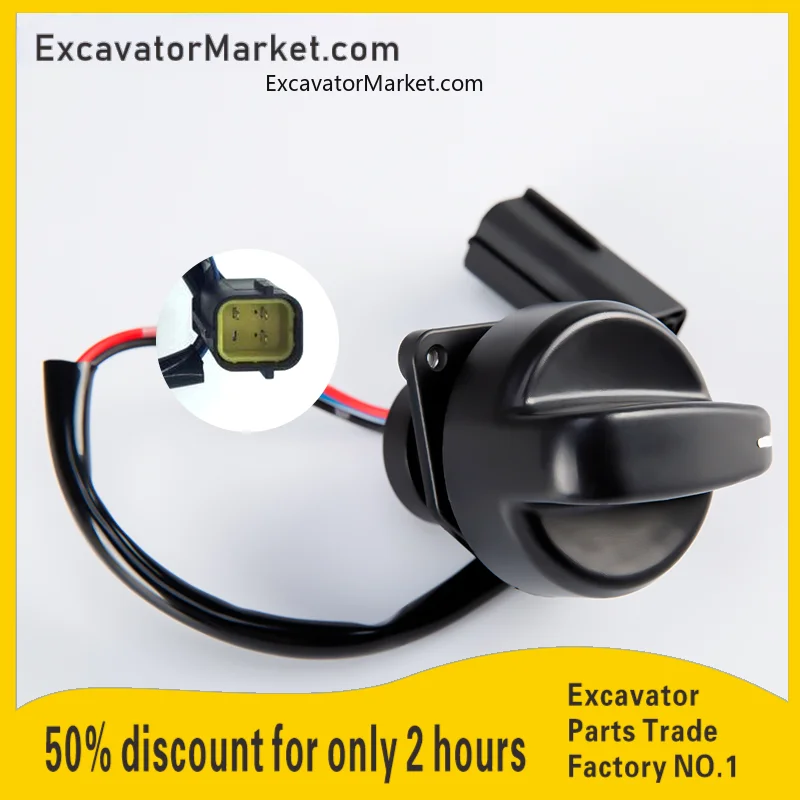 For  Excavator throttle Knob liugong 906/908/915C/920/922E/925/936DGear control switch Excavator Parts Excavator Accessories