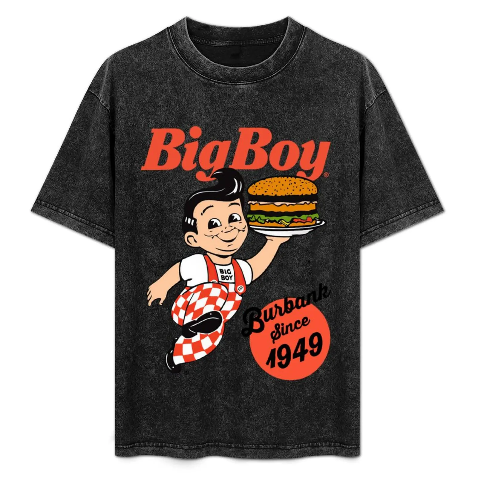 

Bob's Big Boy Burger, Burbank Since 1949 T-Shirt graphics Luxury man animal prinfor boys oversized t shirts for men