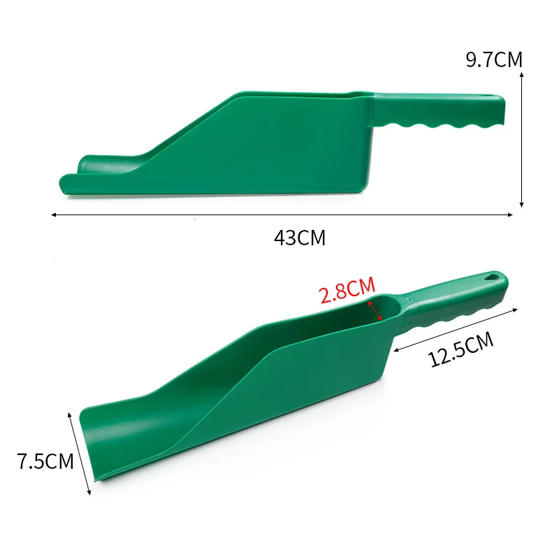 Garden Leaf Cleaning Spoon Gutter Getter Scoop Cleaning Roof Tools Flex Fit Dirt Debris Remove Multi Use Spoons Shovels Supplies