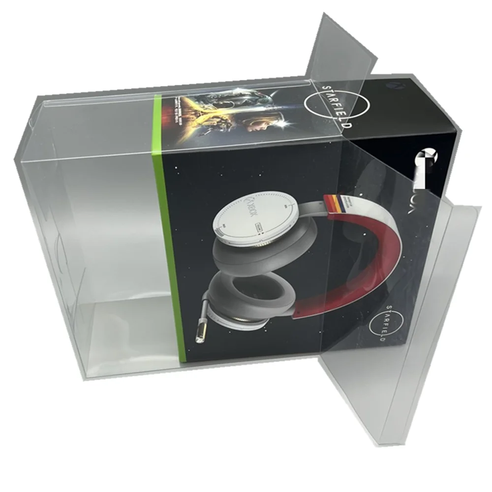 

Transparent Box Protector For Starry Sky Earphones/Microsoft XBOX Collect Boxes TEP Storage Game Shell Clear Display Case