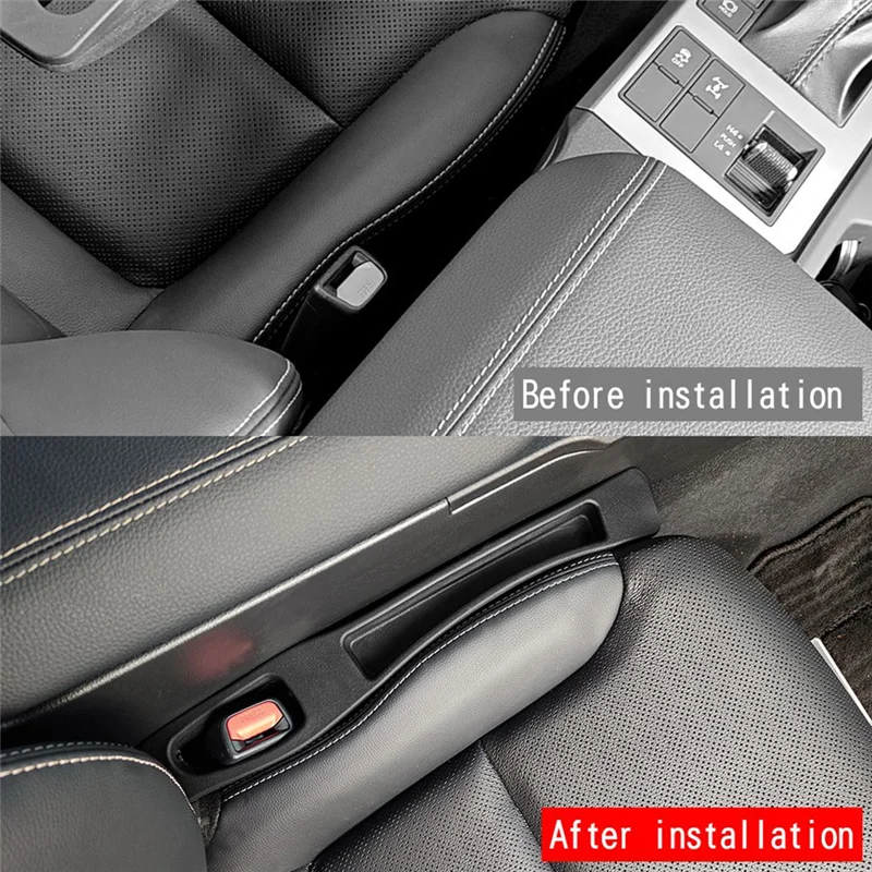 AF93-سيارة الجبهة مقعد الفجوة صندوق تخزين الفجوة حشو شرائط لتويوتا برادو LC250 2023 اكسسوارات السيارات الداخلية