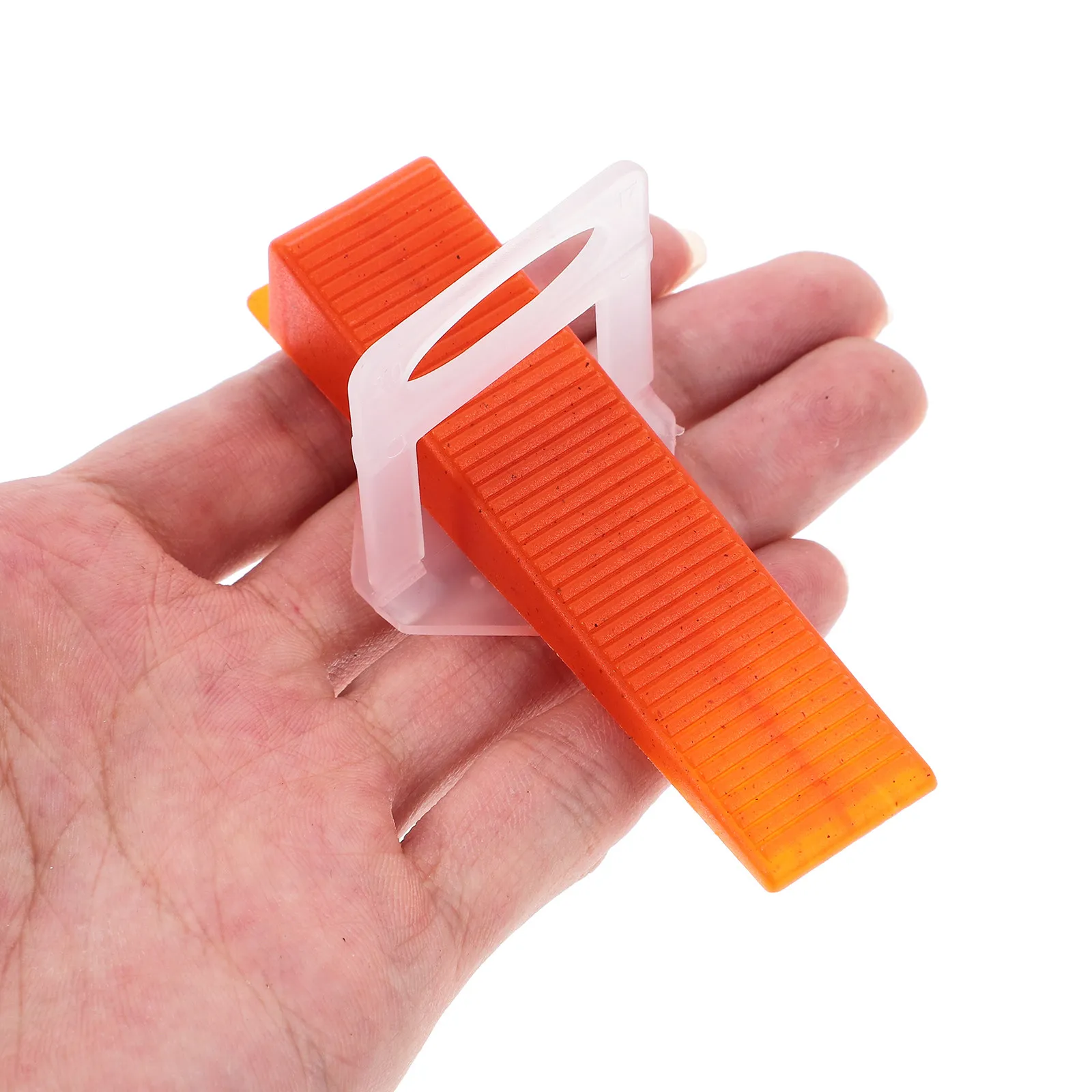 200Pcs Tile Leveling Clips Reliable PP Wall Floor Tiles Wedges Leveler Installation Tools Laschen Keile