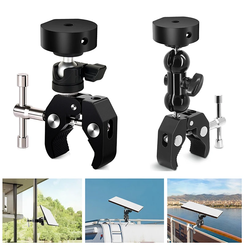 

For Starlink Mini Mount Mini4 RV Fence Outdoor Mobile Bracket Adjustable Angle Clamp Adapter