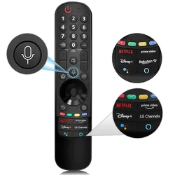 Replacement Remote Commander for LG 2021 Smart Android TV with Voice/Pointer Function with NETFLIX / Prime Video / Alexa Buttons