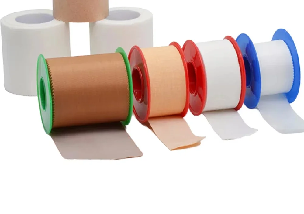 

Good priceMedical Disposable Adhesive Color White Color Silk Plaster Bandage Surgical Tape for Wound manufacturer