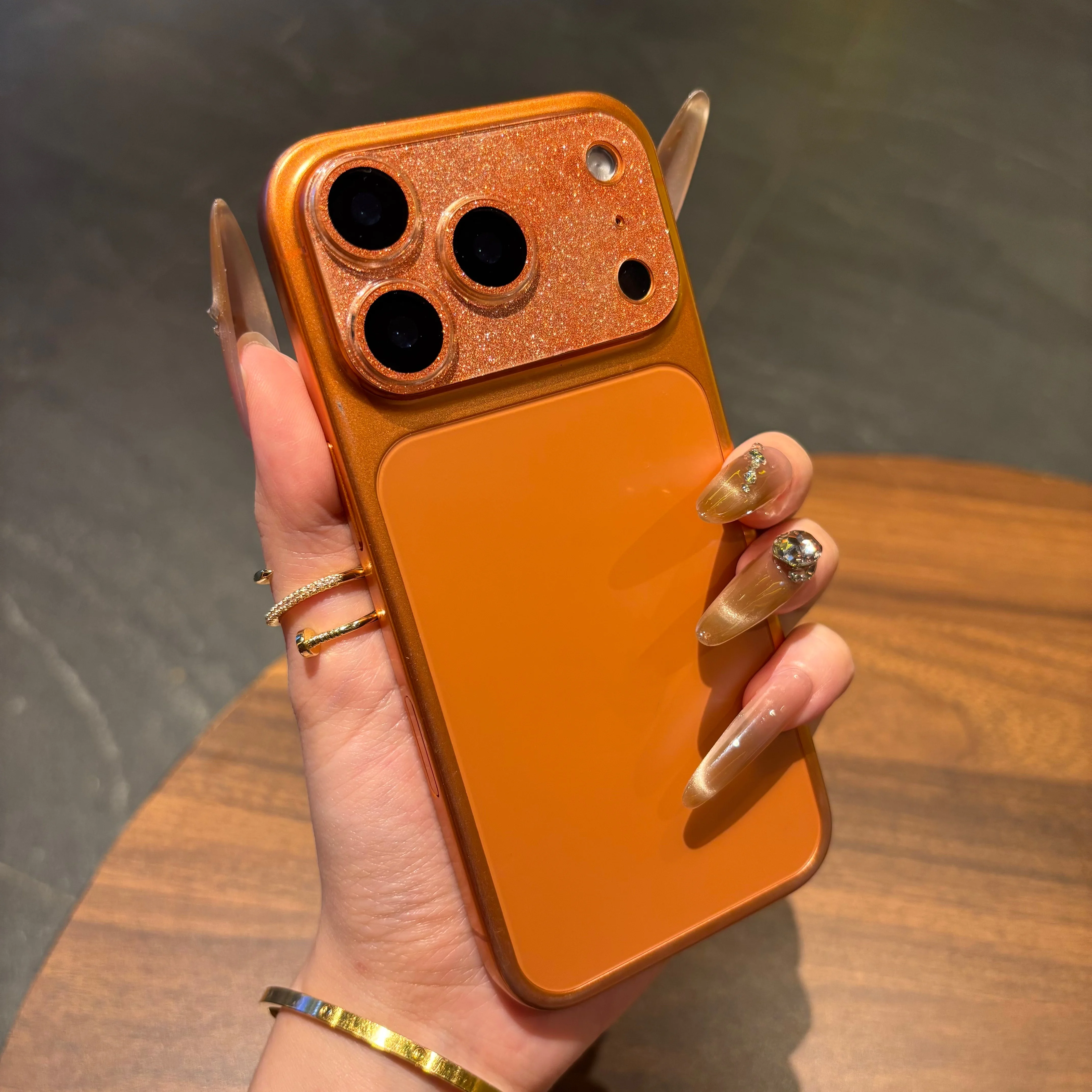 بريق بلينغ كامل كاميرا درع حامي آيفون 17 برو 17 15 14 برو ماكس زائد عدسة الحرس الزجاج المقسى فيلم حلقة الغطاء الخلفي