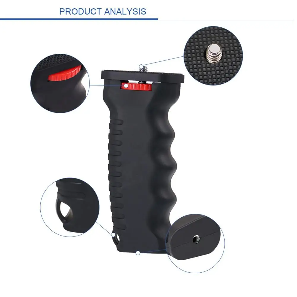 Estabilizador de cámara Universal, palo de Selfie, soporte de agarre para cámara de mano al aire libre, mango estabilizador, accesorios de cámara