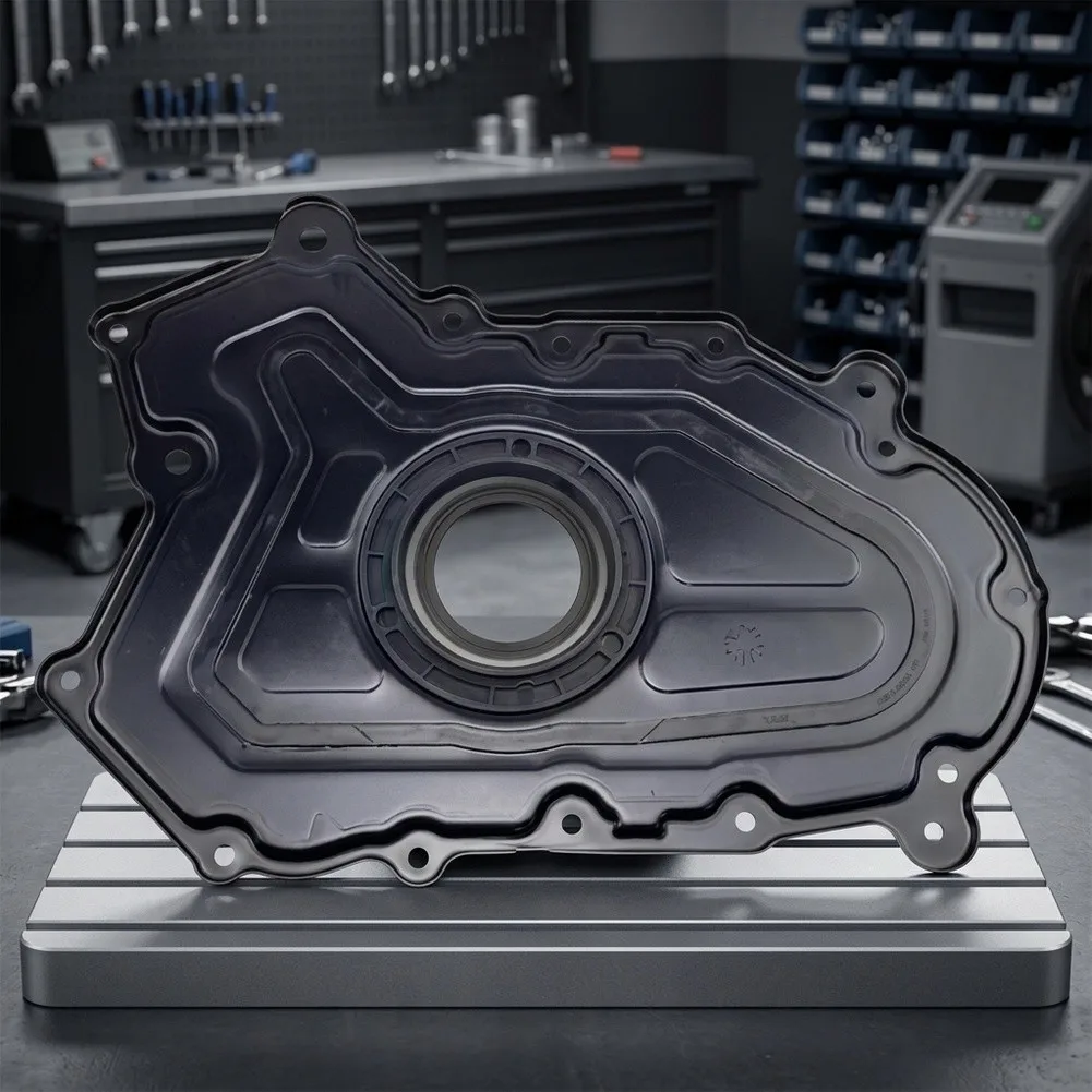 Crankcase Cover Engine Timing Cover OEM Standard Heat Resistant Direct Replacement Front Placement For Engine Repair