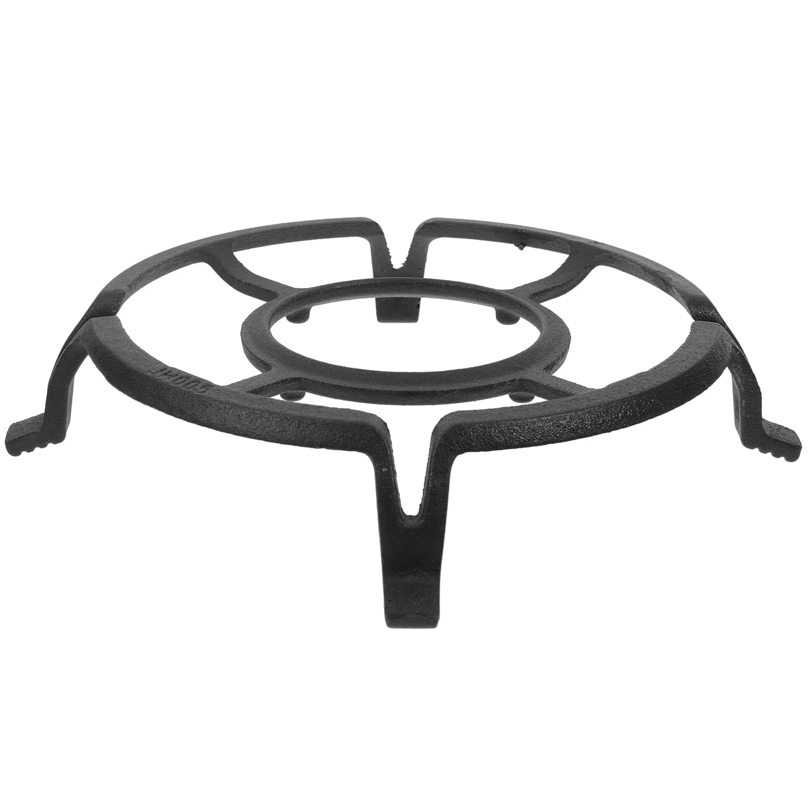 

Iron Gas Stove Pan Stand Non Slip Cast Iron Four Prong Support Stable Stove Grate Wok Ring Cooker Hob Gas Range Diffuser