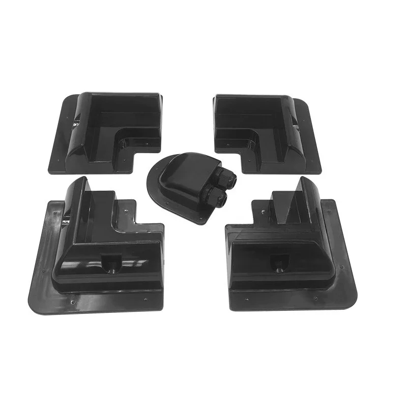 RV modified solar energy, photovoltaic panel base, solar panel plastic, bracket, roof junction box