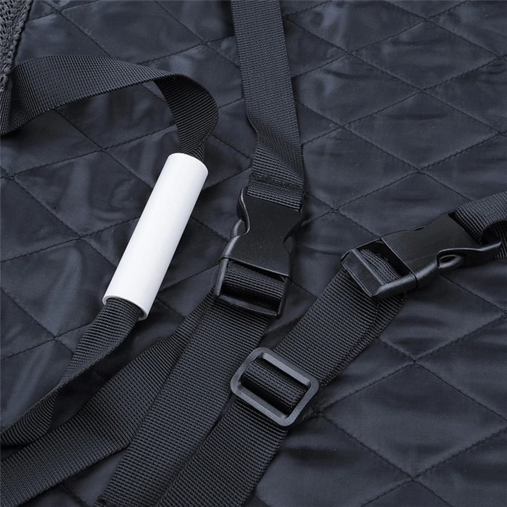 

Car Front Co- Pet Dog Seat Cover Oxford Cloth Waterproof Non-Slip Car Pet Pad Seat Protector For Car Truck SUV (Black)