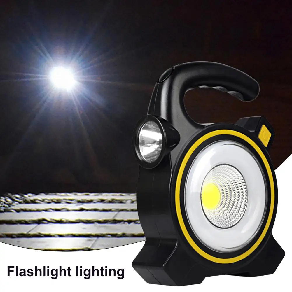 Portable Flashlight  Useful Rechargeable Wide Application  Outdoor Tent Camping Light Handheld LED Torch Camping Supplies