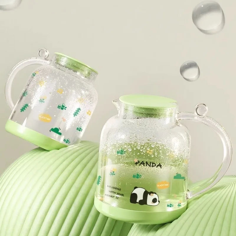 

Холодный чайник, стеклянный, устойчивый к высоким температурам, бытовой, большой емкости для хранения воды, пивоварение, холодное заваривание сока с холодной водой