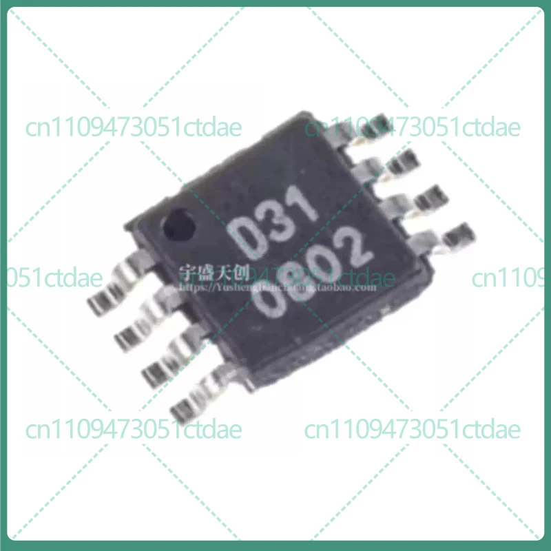 10-50pcs for DAC8531E D31 VSSOP-8 16Bit SPI DAC IC 10µs Settling