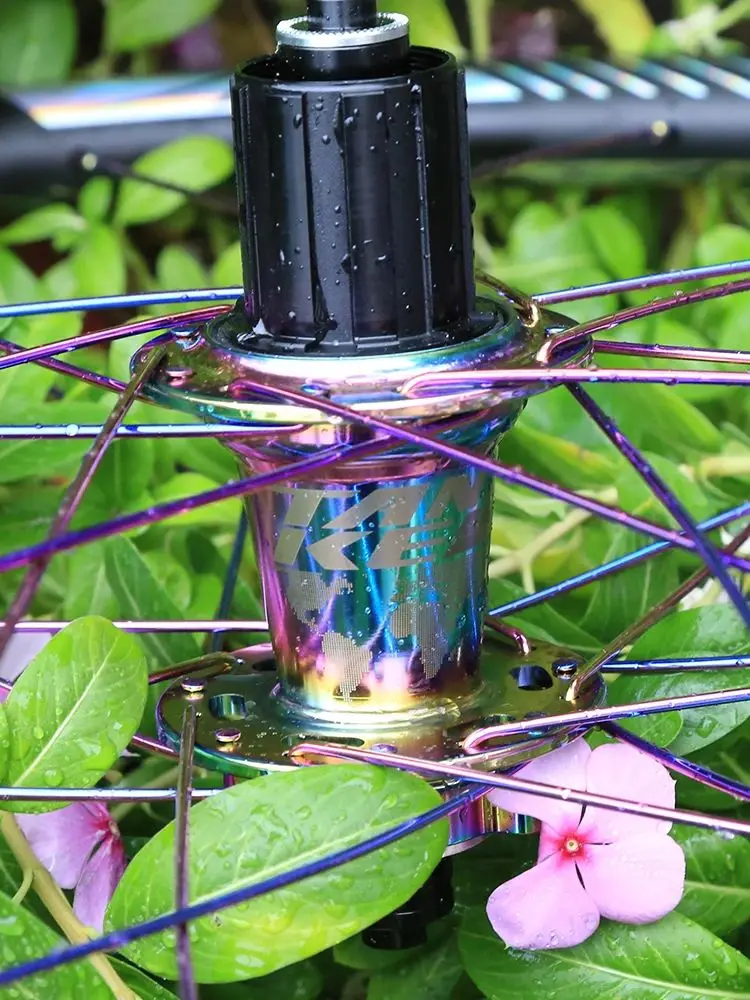 AliExpress TANKE MTB 120 Click Hub 6 Bearing Bike Front Rear 28 32 36 Holes Disc Brake QR Bicycle mass thunder Noisy Cube 6 Pawl Hubs TH390