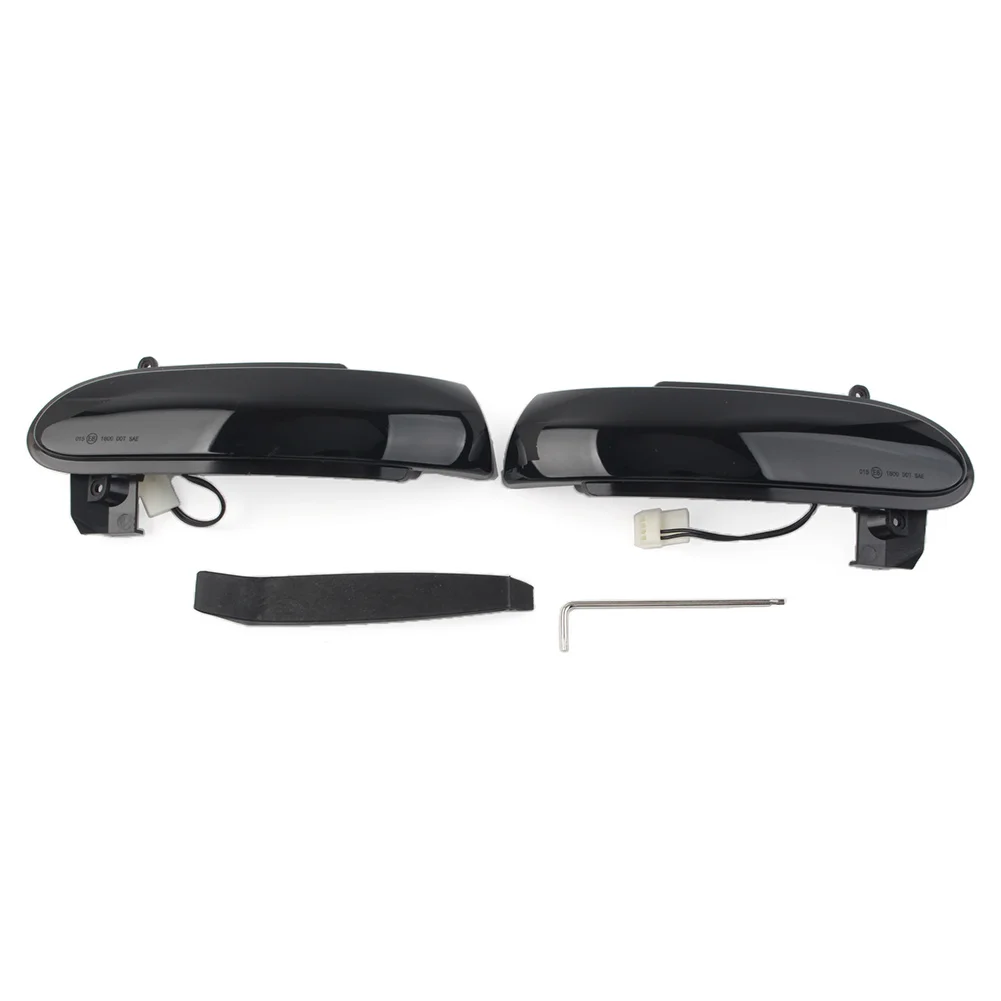 Car LED Dynamic Rearview Mirror Turn Signal Light Indicator w/ Kits For Mercedes Benz SLK-Class R171 W171 SL-Class R230 W230