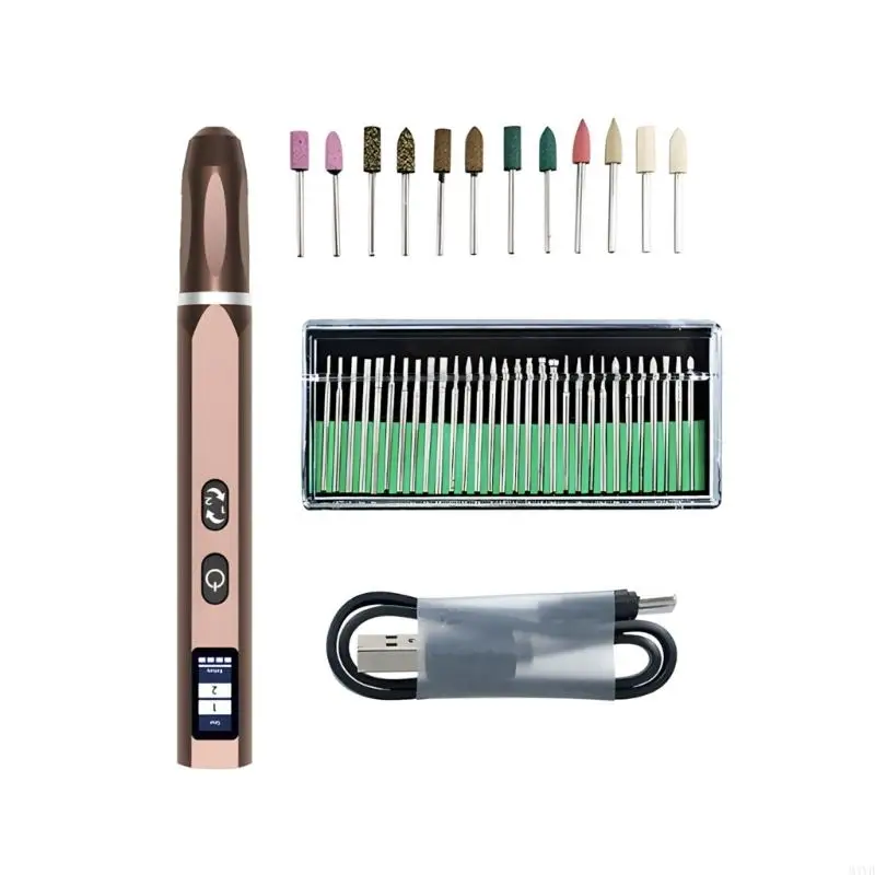 Rapid Electric Engraving Pen 20000 WHIRLS with Overburden Security Two Modifiable Pace for Accuracy DIY Crafting Projects M4YD