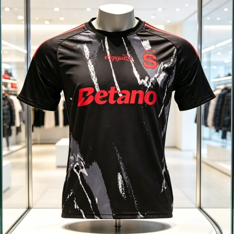 Nova Camisa de Futebol do Sparta Praga Personalizada com Designs para Fãs, Camiseta Casual de Secagem Rápida e Confortável para Família e Pais e Filhos
