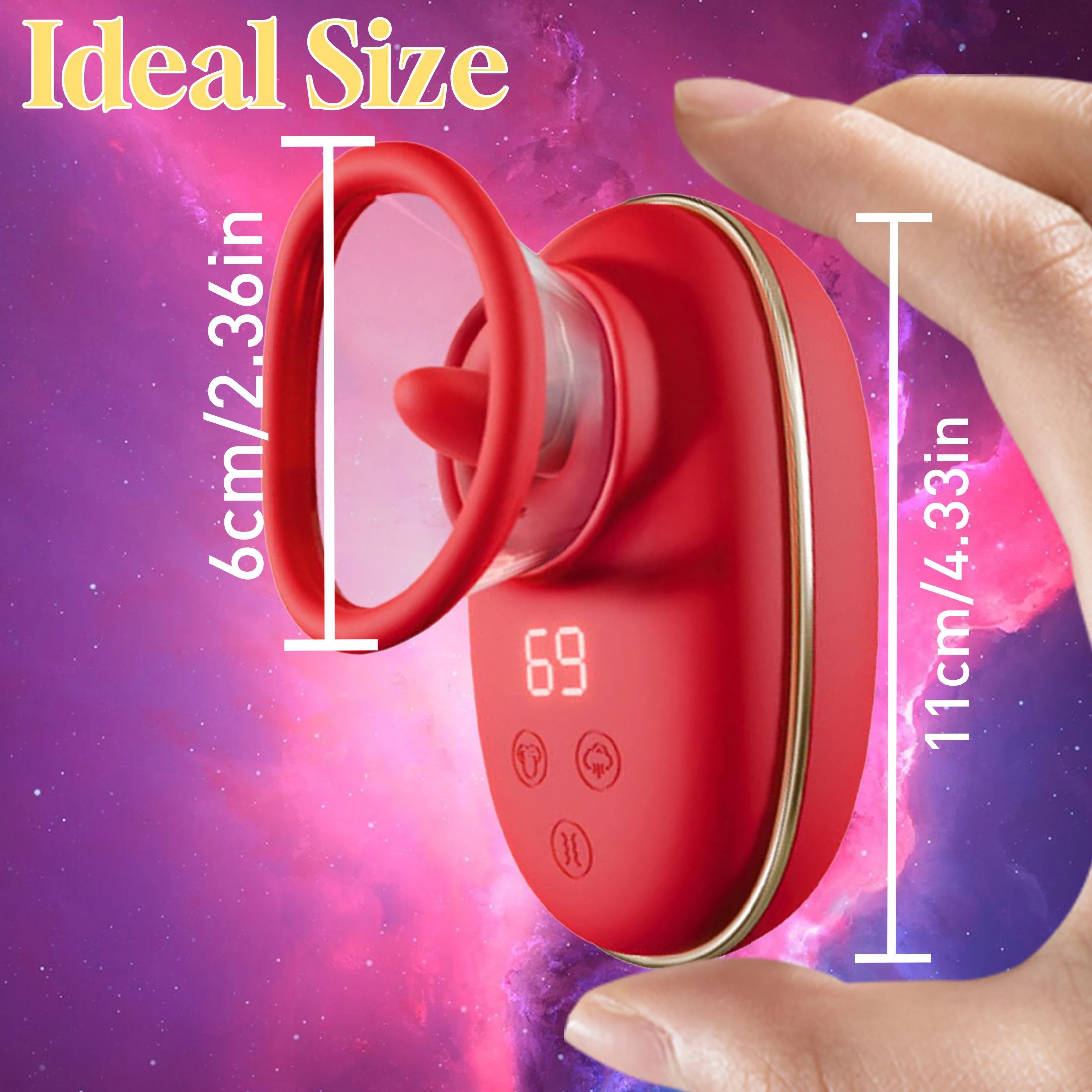 البظر هزاز مص لعق لعبة الجنس مناسبة لتحفيز الحلمة الإناث النشوة الجنسية الجنس عن طريق الفم الاستمناء متعة #6