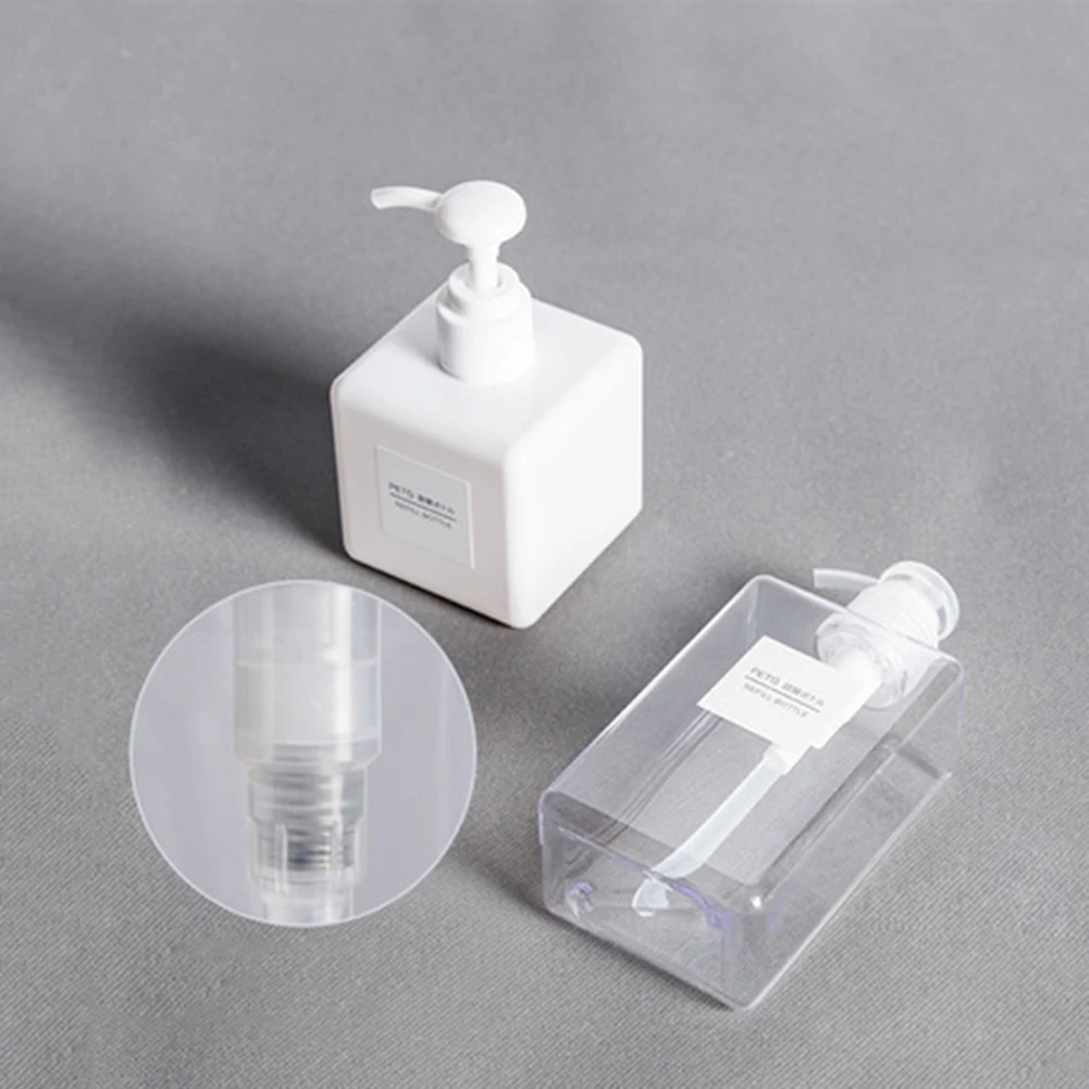 

Simple design Lotion press bottle plastic empty bottle facial cleanser cosmetics replacement bottle hand sanitizer separate