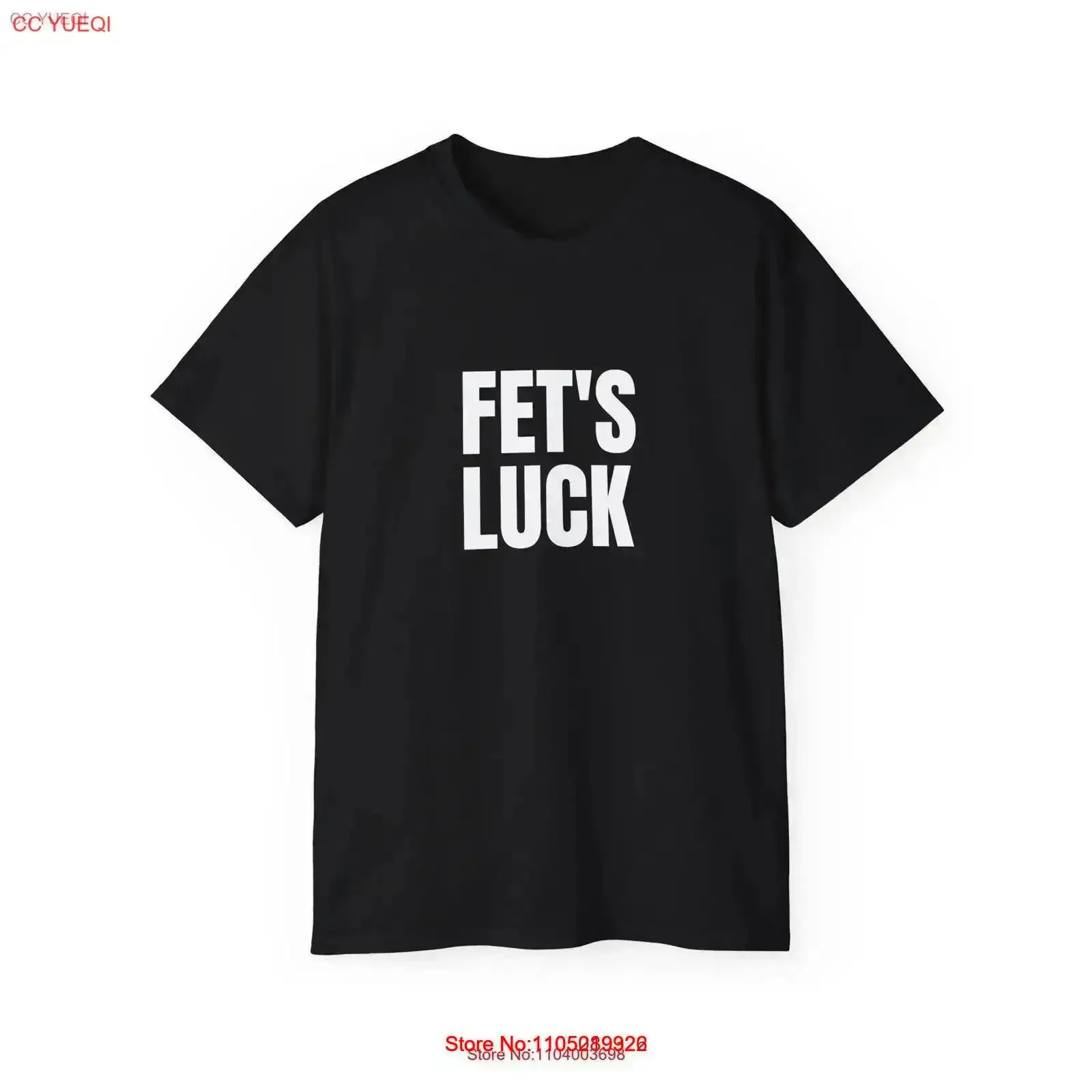 

Funny Freaky Meme T Shirt FET'S LUCK Joke GifT vintage Washed homme Versatile Stretched Casual streetwear Comfortable vintage