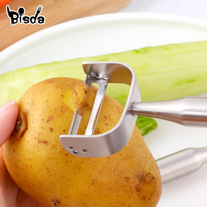 1 Pcs Multifunctional Stainless Steel Peeler Vegetable Fruit Potato Carrot Sharp Peeler Kitchen Tools Kitchen Accessories