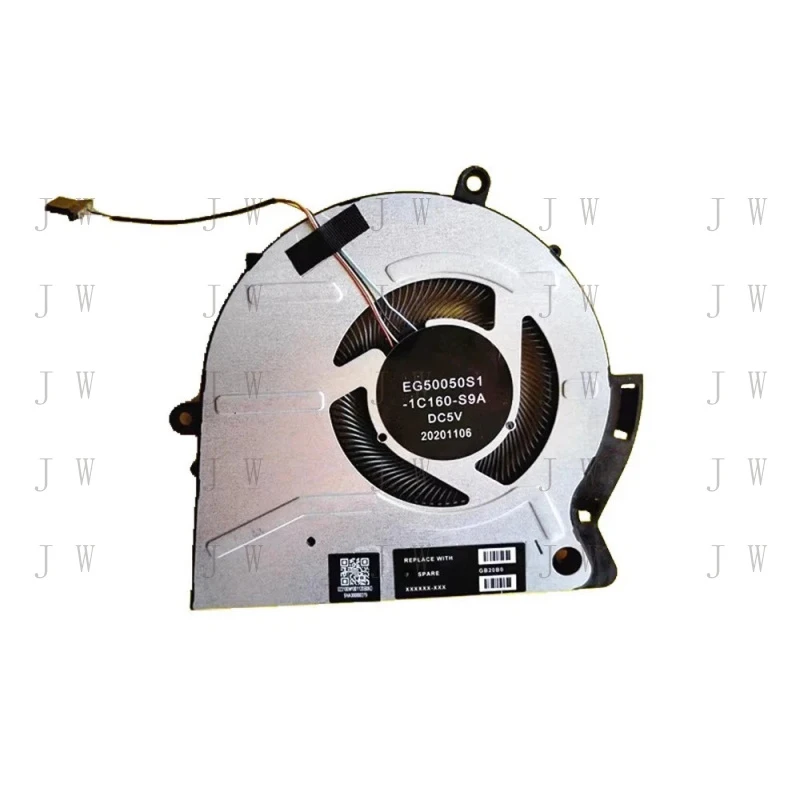 DDW  CPU Cooling Fan FOR HP ENVY 17-CH 17M-CH EG50050S1-1C160-S9A M45786-001 Laptop